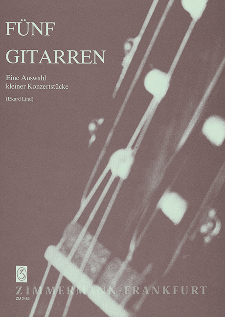 Vorderes Coverbild Fünf Gitarren 
