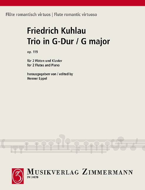 Vorderes Coverbild Trio in G-Dur op. 119 