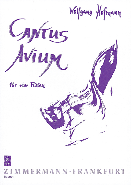 Vorderes Coverbild Cantus Avium 