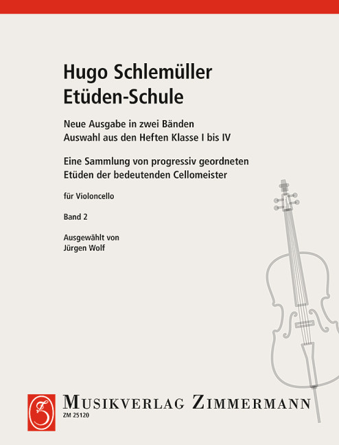 Vorderes Coverbild Etüden-Schule Band 2