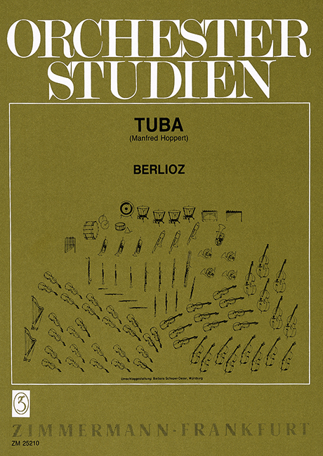 Vorderes Coverbild Orchesterstudien 