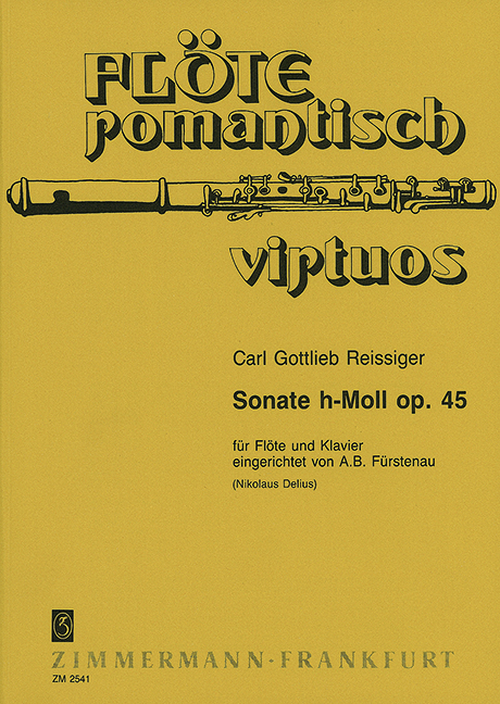 Vorderes Coverbild Sonate h-Moll op. 45 
