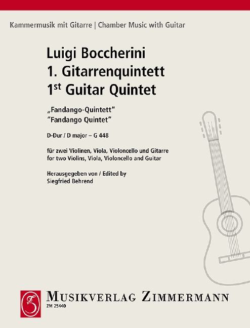 Vorderes Coverbild 1. Gitarrenquintett 