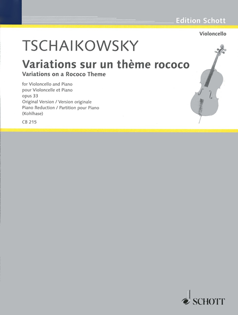 Anderes Coverbild Variationen über ein Rokoko-Thema op. 33