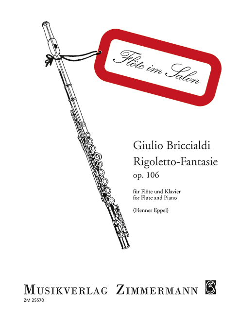 Vorderes Coverbild Rigoletto-Fantasie op. 106 