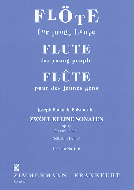 Vorderes Coverbild Zwölf kleine Sonaten op. 13 Heft 1