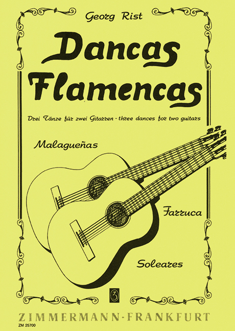 Vorderes Coverbild Dancas Flamencas 