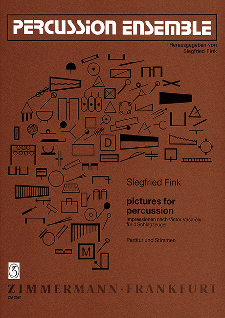 Vorderes Coverbild Pictures for Percussion 