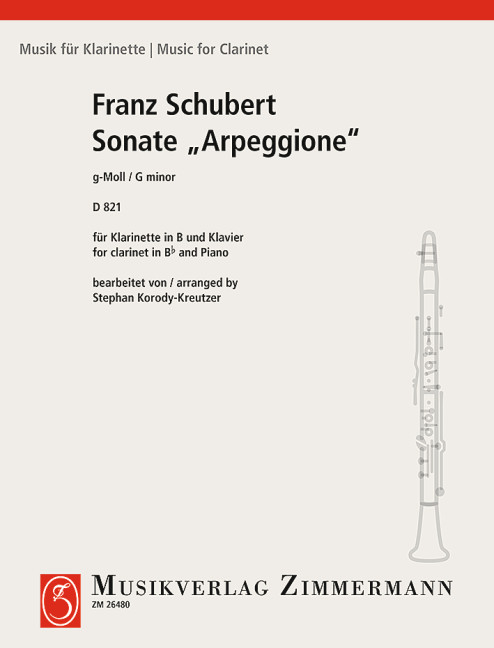 Vorderes Coverbild Sonate g-Moll ”Arpeggione“ D 821 