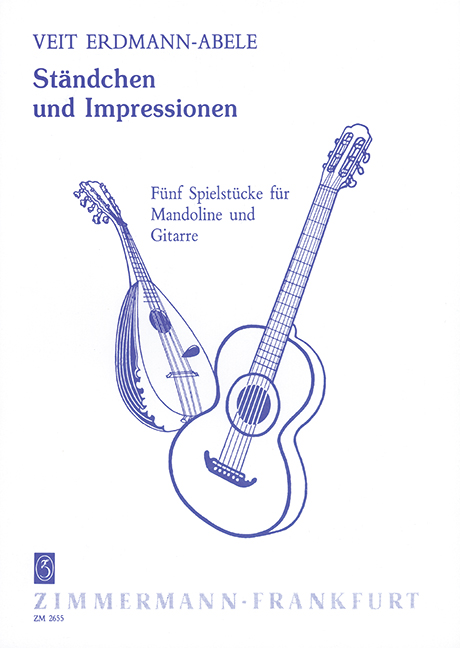 Vorderes Coverbild Ständchen und Impressionen 