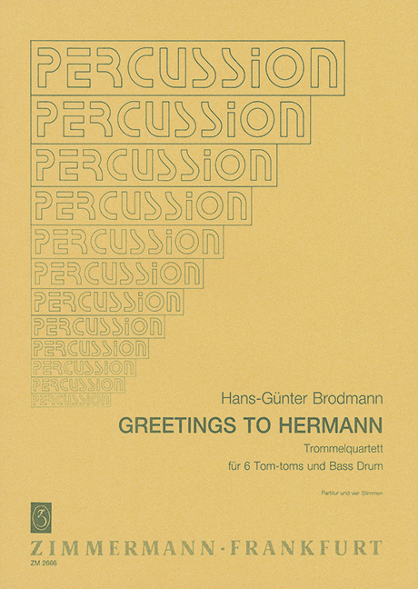 Vorderes Coverbild Greetings to Hermann 