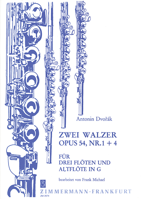 Vorderes Coverbild Zwei Walzer op. 54/1+4 