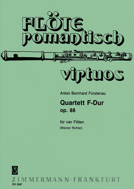 Vorderes Coverbild Quartett F-Dur op. 88 