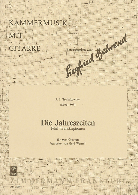 Vorderes Coverbild Die Jahreszeiten 