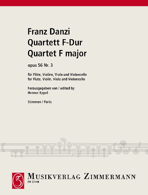 Vorderes Coverbild Quartett F-Dur op. 56/3 