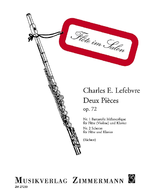 Vorderes Coverbild Deux Pièces op. 72 