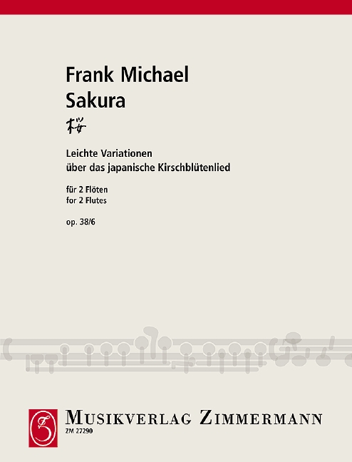 Vorderes Coverbild Sakura op. 38/6 