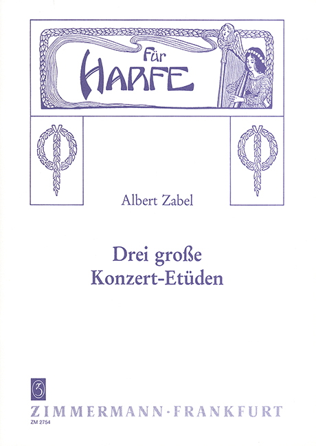 Vorderes Coverbild Drei große Konzert-Etüden 