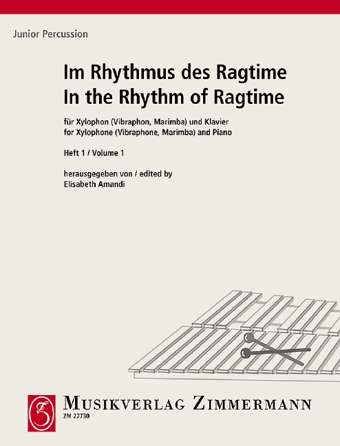 Vorderes Coverbild Im Rhythmus des Ragtime Heft 1