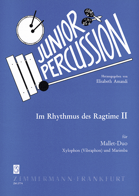 Vorderes Coverbild Im Rhythmus des Ragtime Heft 2
