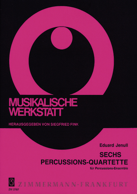 Vorderes Coverbild Sechs Percussions-Quartette 