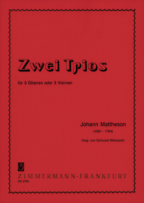 Vorderes Coverbild Zwei Trios 