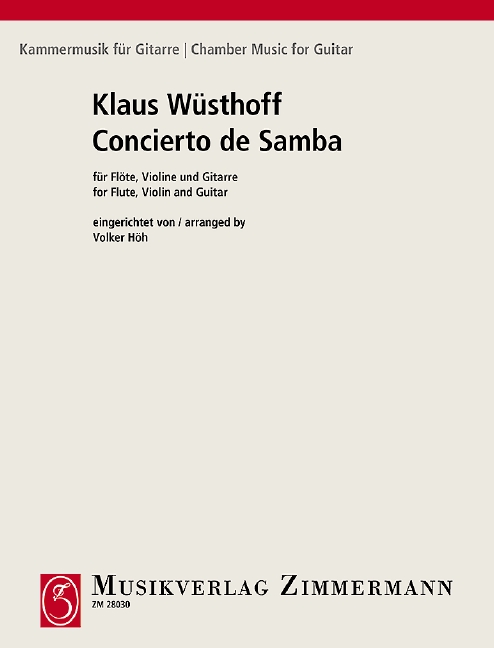 Vorderes Coverbild Concierto de Samba 