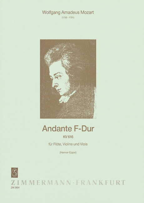 Vorderes Coverbild Andante F-Dur KV 616 