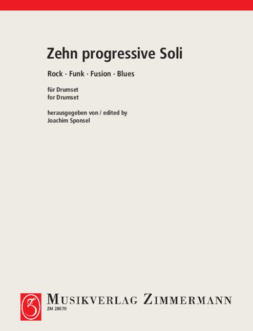 Vorderes Coverbild Zehn progressive Soli 
