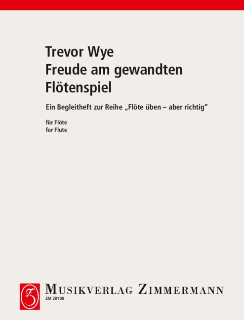 Vorderes Coverbild Freude am gewandten Flötenspiel 