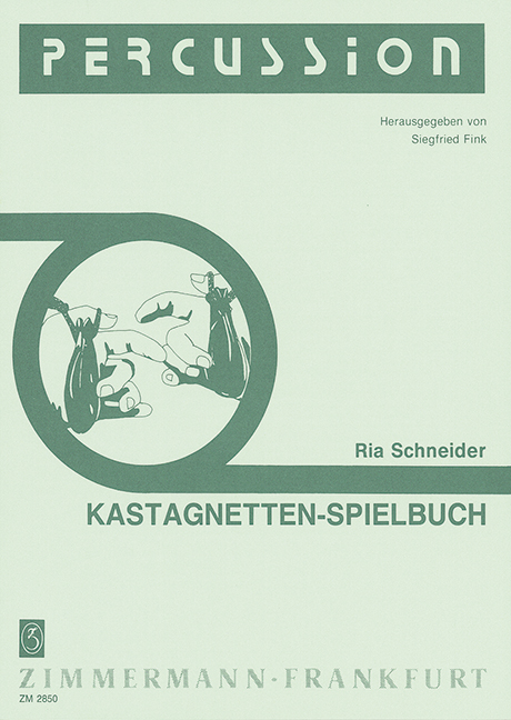 Vorderes Coverbild Kastagnetten-Spielbuch 