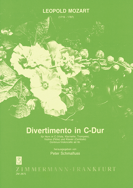 Vorderes Coverbild Divertimento in C-Dur 