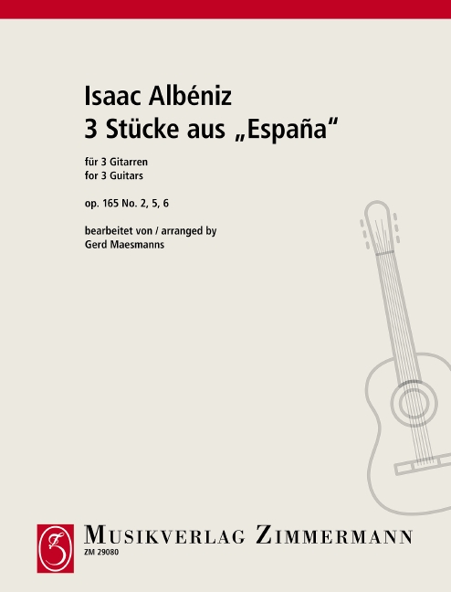 Vorderes Coverbild Aus España op. 165/2, 5, 6 