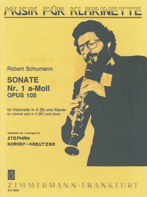 Vorderes Coverbild Sonate a-Moll op. 105/1 