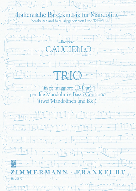 Vorderes Coverbild Trio D-Dur 