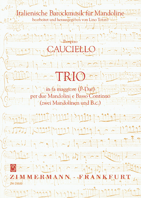 Vorderes Coverbild Trio F-Dur 