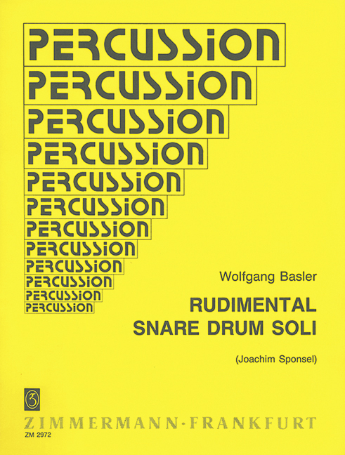 Vorderes Coverbild Rudimental Snare Drum Soli 