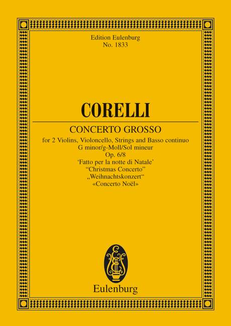 Vorderes Coverbild Concerto grosso g-Moll op. 6/8