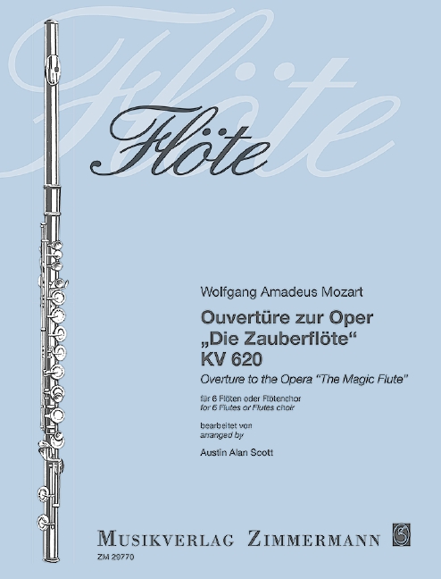 Vorderes Coverbild Ouvertüre zur Oper ”Die Zauberflöte“ KV 620 