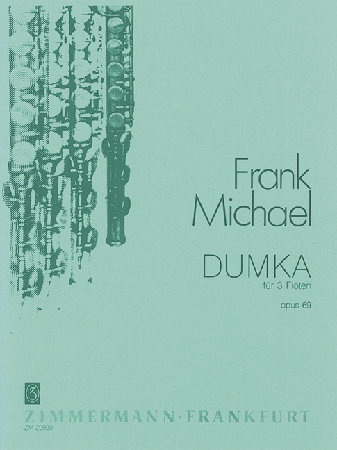 Vorderes Coverbild Dumka “Hommage à Antonín Dvorák” op. 69 