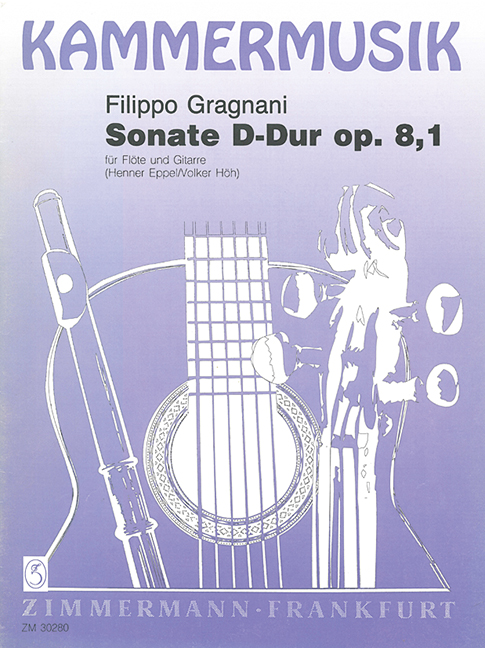 Vorderes Coverbild Sonate D-Dur op. 8/1 
