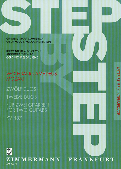 Vorderes Coverbild 12 Duos KV 487 