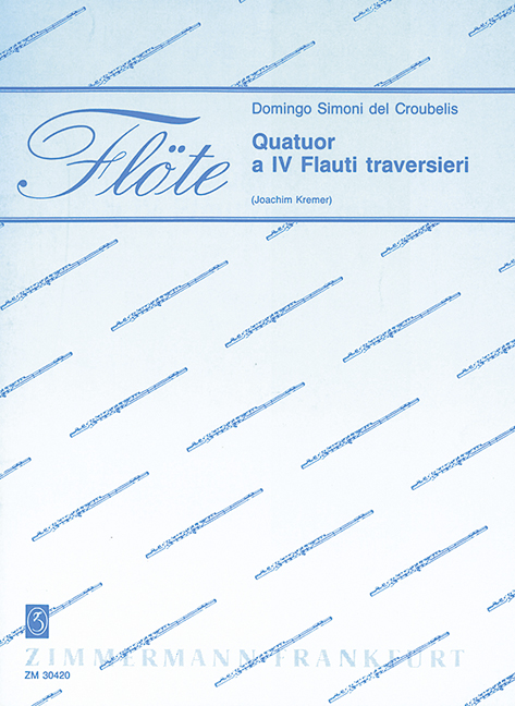 Vorderes Coverbild Quatuor a IV Flauti traversieri 
