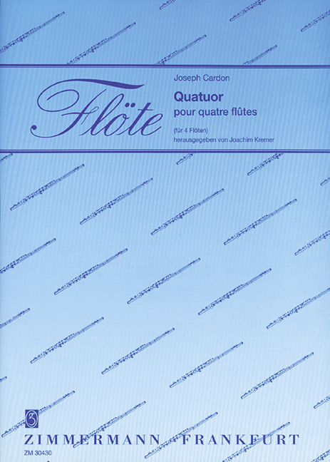 Vorderes Coverbild Quatuor pour quatre flûtes 