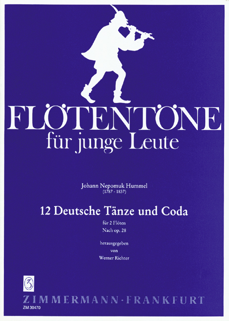 Vorderes Coverbild 12 Deutsche Tänze und Coda 