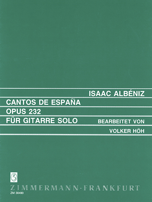 Vorderes Coverbild Cantos de España op. 232 