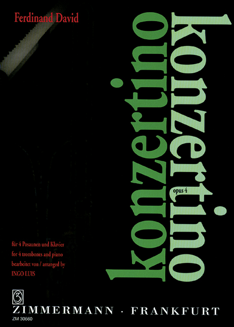 Vorderes Coverbild Konzertino op. 4 