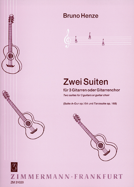 Vorderes Coverbild Zwei Suiten op. 168 + op. 154 