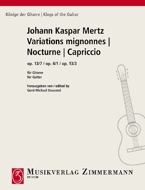 Vorderes Coverbild Variations mignonnes / Nocturne / Capriccio op. 13/7 / op. 4/1 / op. 13/3 