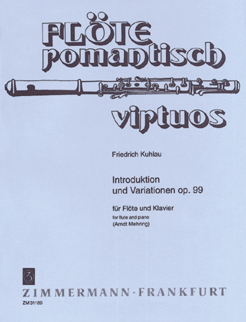 Vorderes Coverbild Introduktion und Variationen op. 99 
